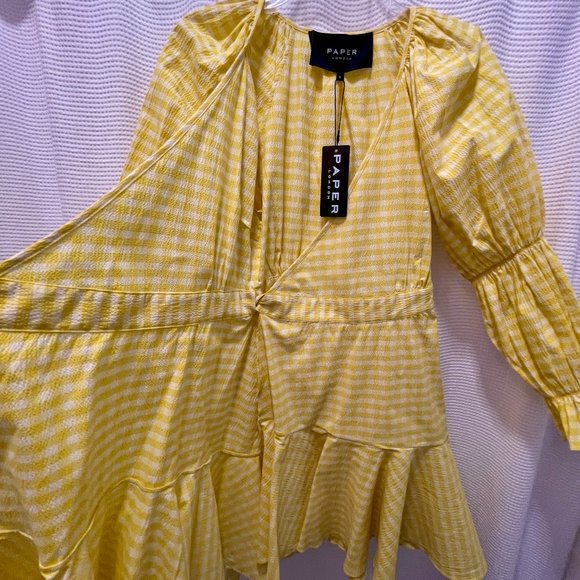 Paper London Ottie Dress Color Pineapple Punch Size 6 NWT - Picture 5 of 7